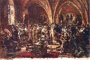 Jan Matejko The First Sejm in leczyca oil painting picture wholesale